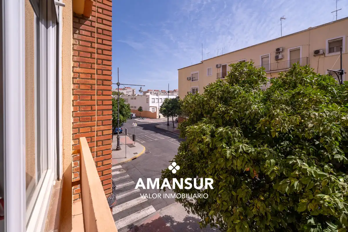 Vista exterior de Piso en venta en Huelva con Amueblado