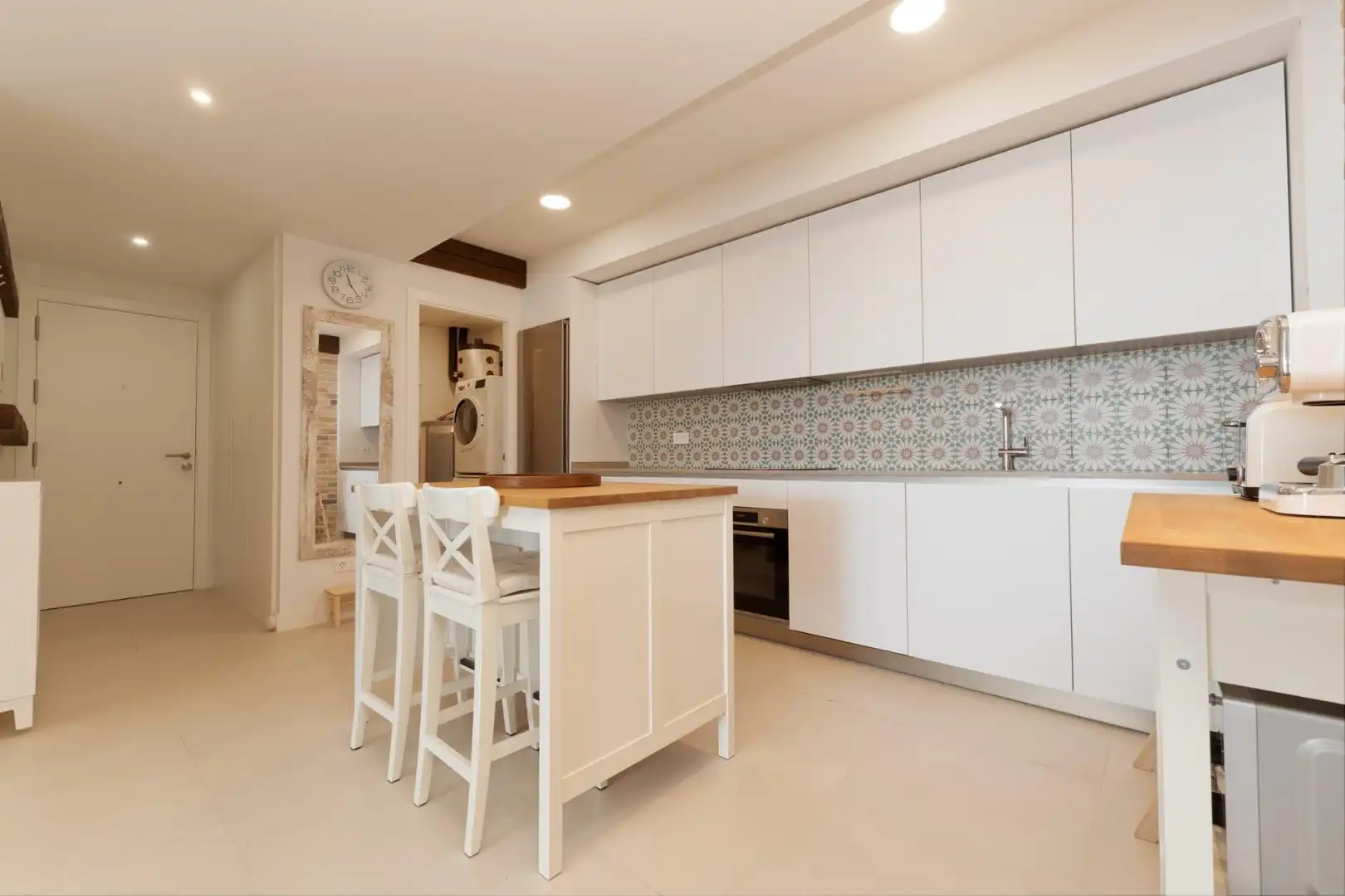 Kitchen of Flat for sale in Rincón de la Victoria  with Air Conditioner and Community pool