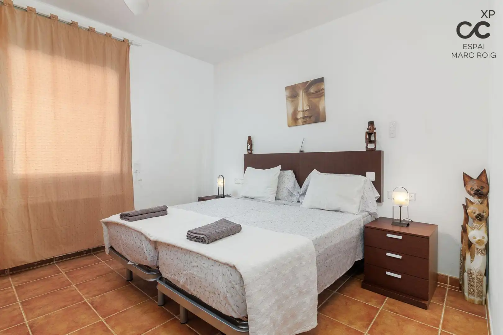 Bedroom of Attic for sale in Portbou  with Air Conditioner, Heating and Terrace