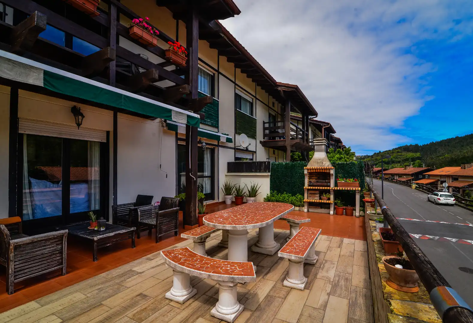 Terraza de Casa adosada de alquiler en Plentzia, Bizkaia