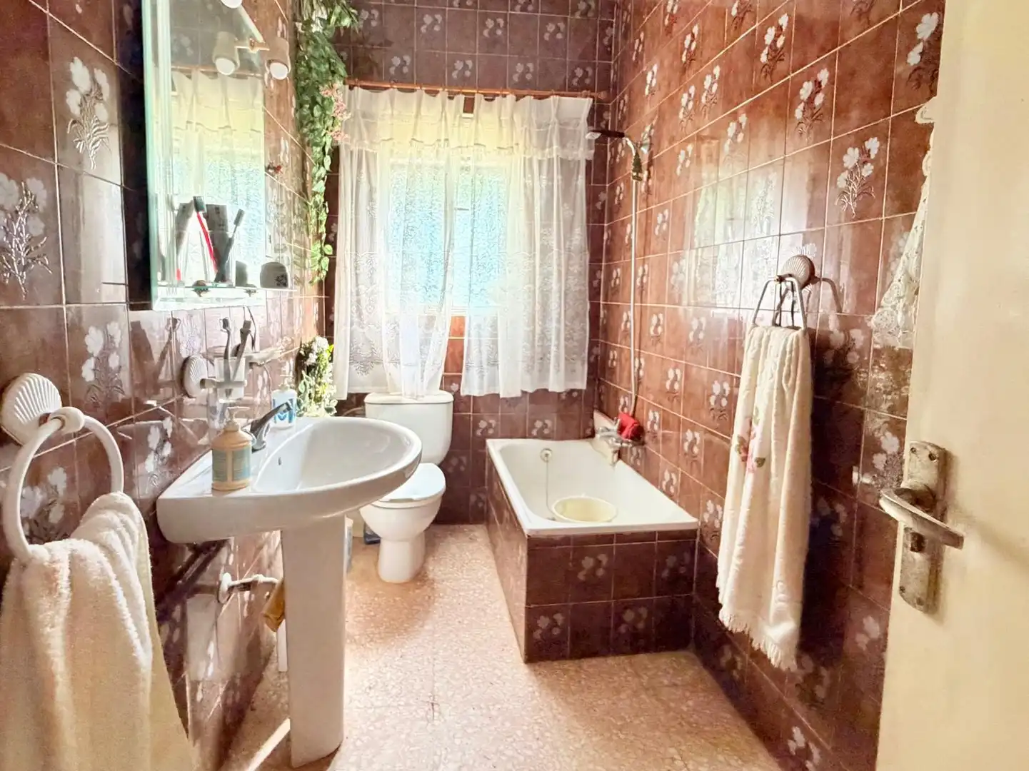 Baño de Casa o chalet en venta en Valverde de Mérida con Jardín privado, Terraza y Trastero