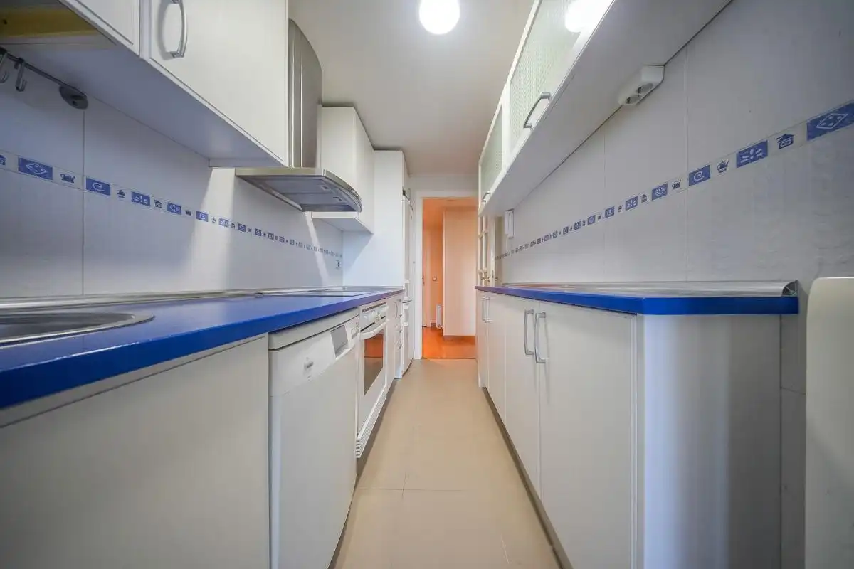Kitchen of Flat for rent in Madrid  with Air Conditioner, Heating and Terrace