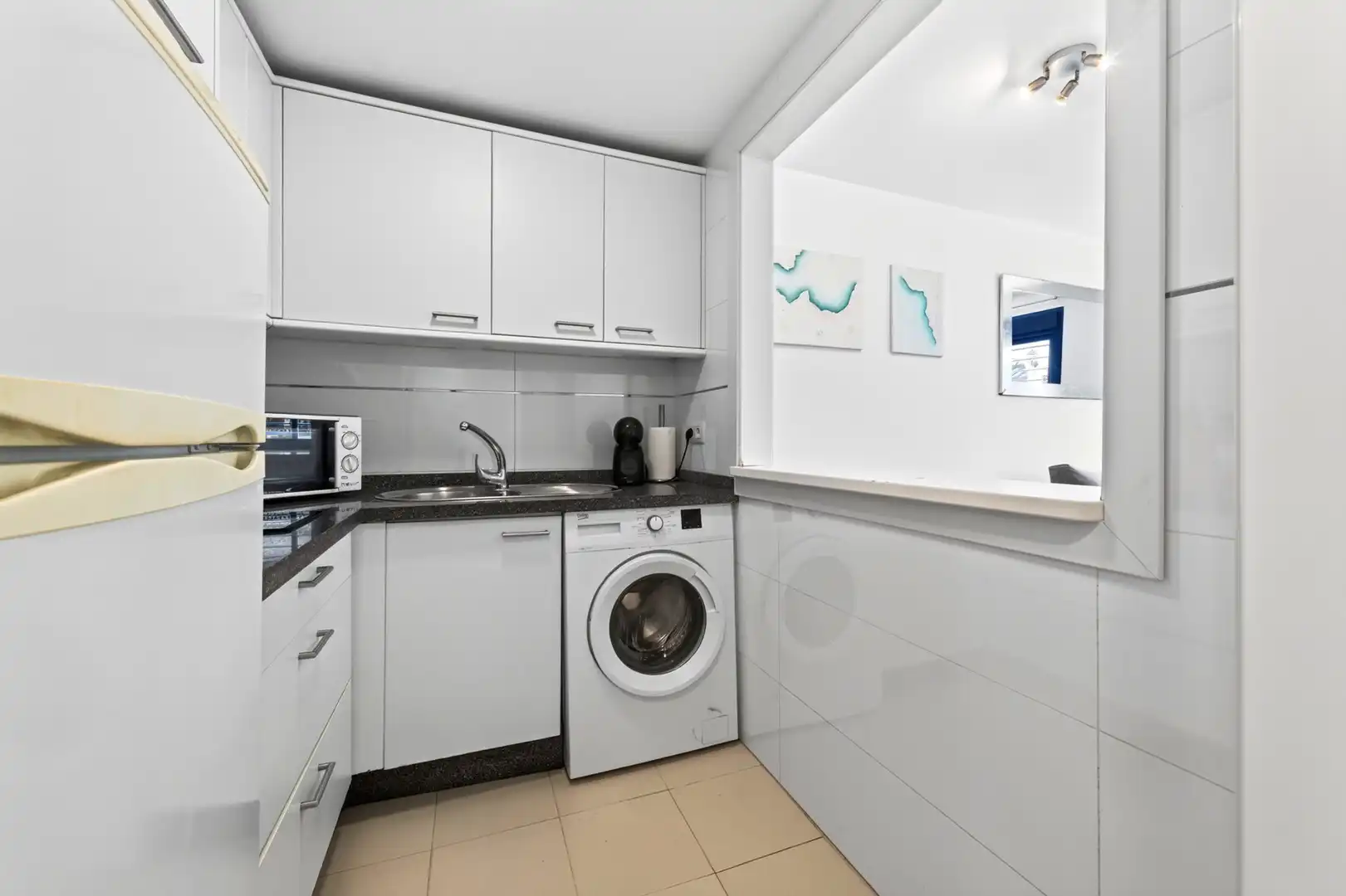 Cuina de Apartament en venda en Málaga amb Aire condicionat i Moblat