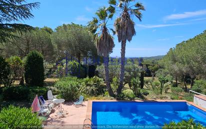 Jardí de Casa o xalet en venda en Vall-llobrega amb Aire condicionat, Terrassa i Piscina