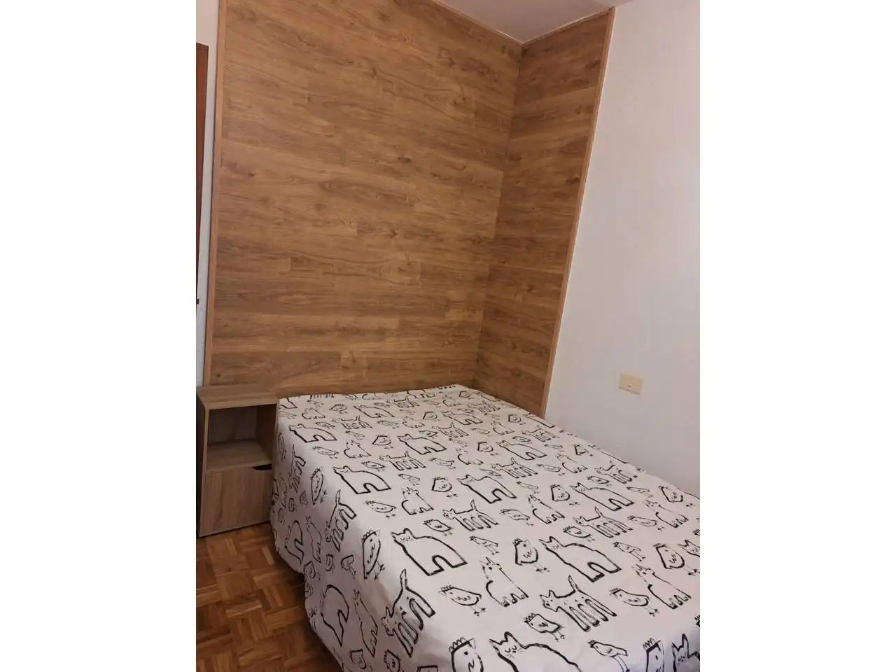 Schlafzimmer von Wohnungen zur Miete in Burgos mit Heizung, Parkett und Terrasse