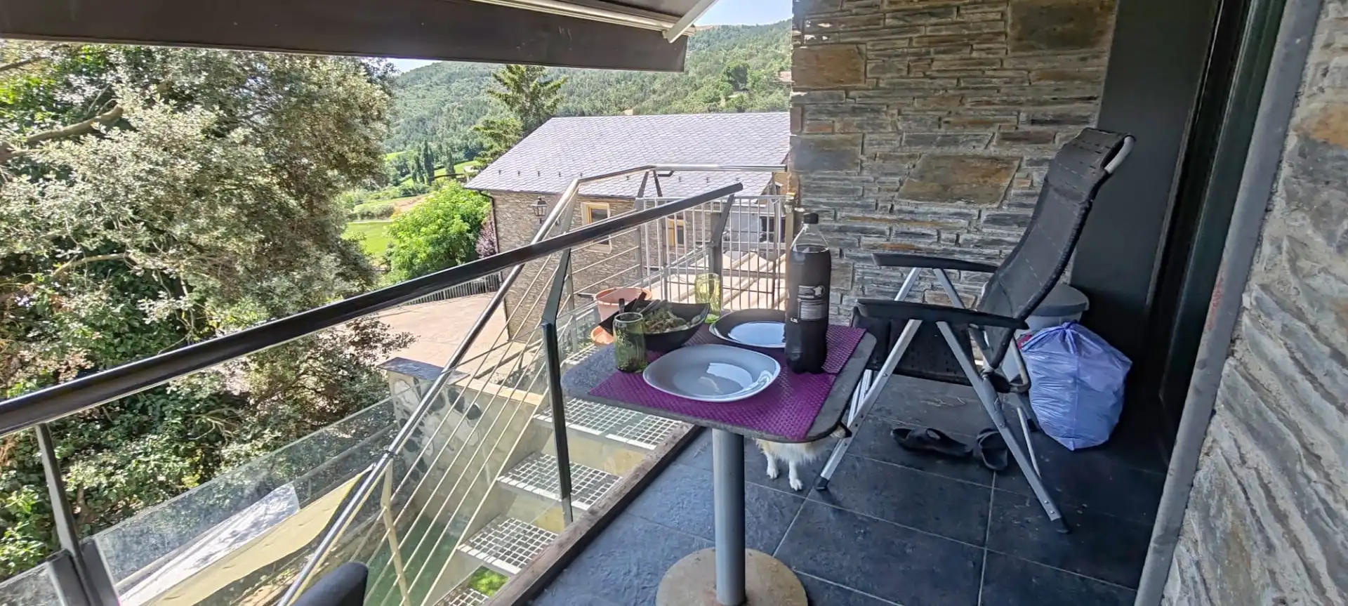 Balcony of Flat for sale in Montferrer i Castellbò  with Heating, Private garden and Terrace