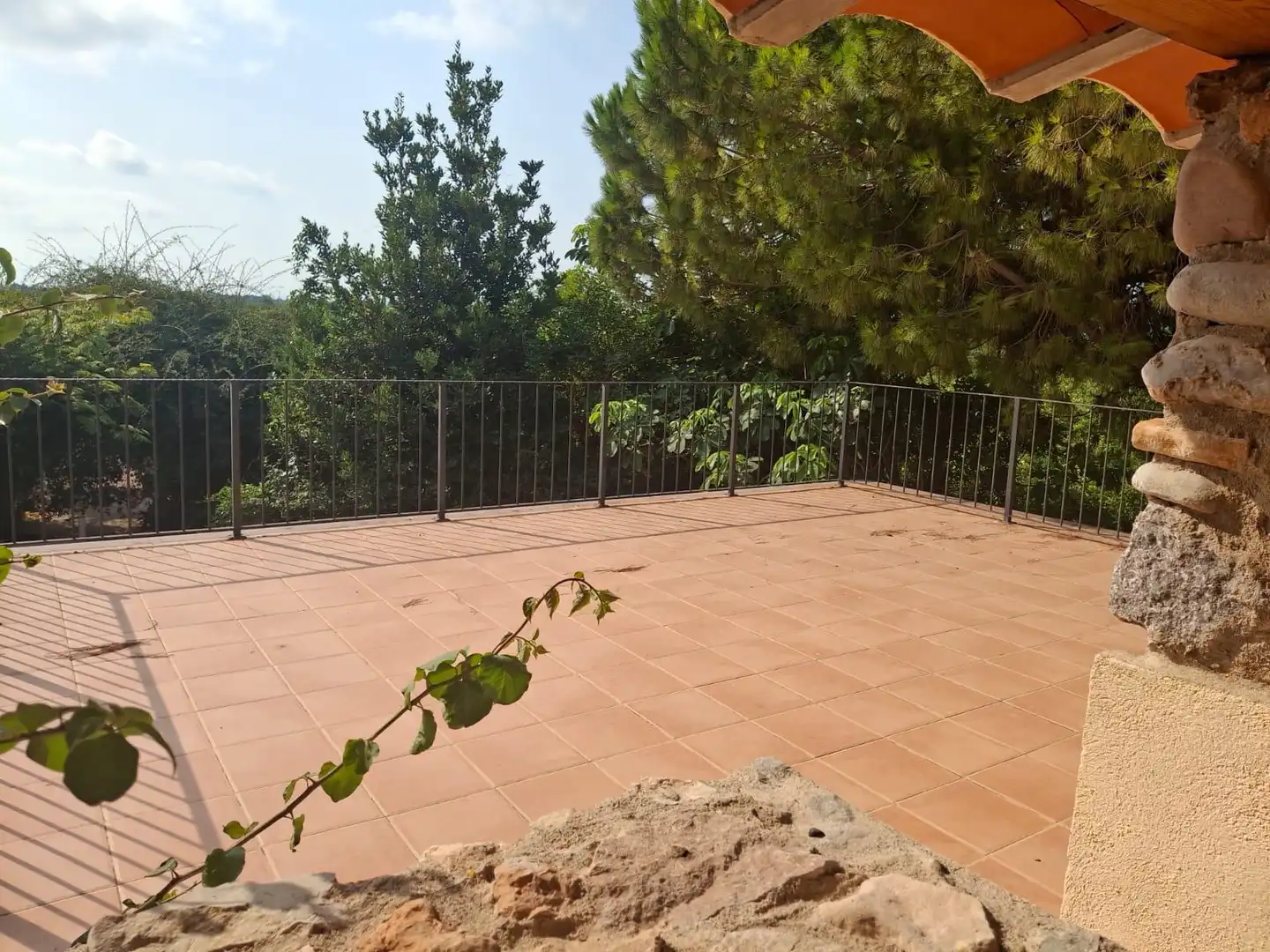 Terraza de Finca rústica en venta en Burriana / Borriana con Jardín privado, Terraza y Alarma