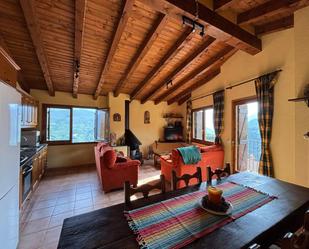 Wohnzimmer von Wohnung miete in Arsèguel mit Heizung, Möbliert und Balkon