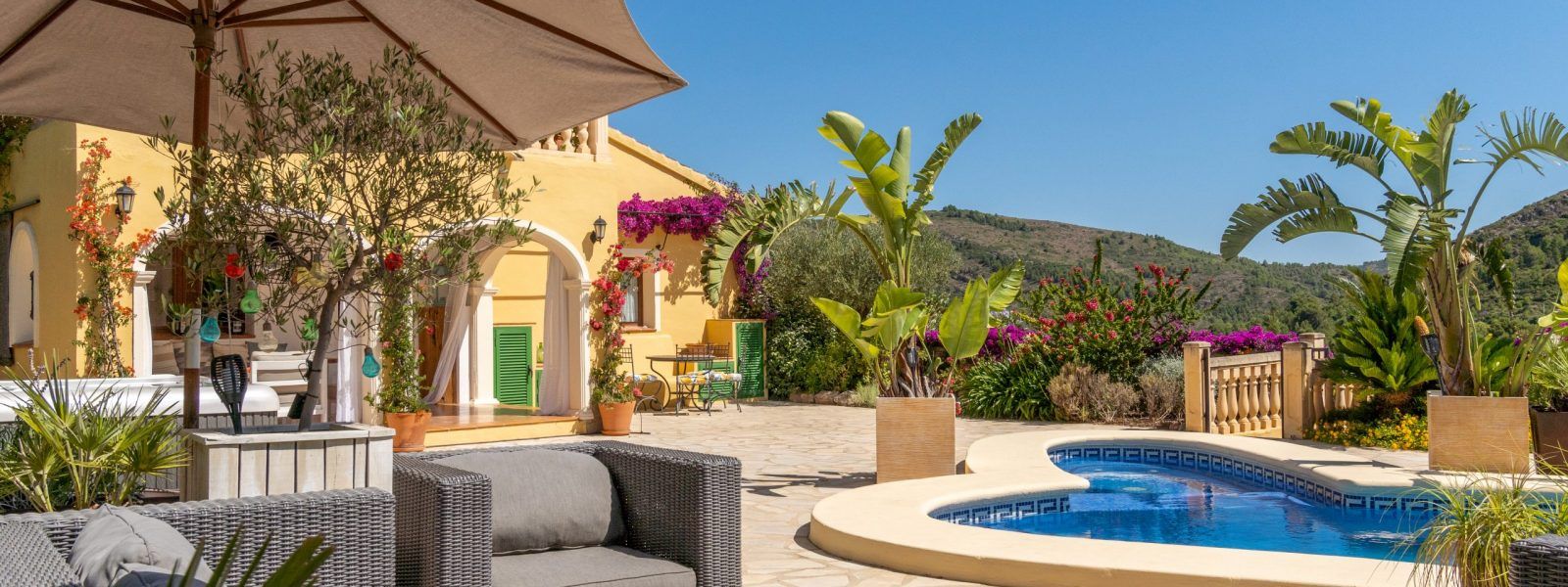 Terrassa de Casa o xalet en venda en Llíber amb Jardí privat