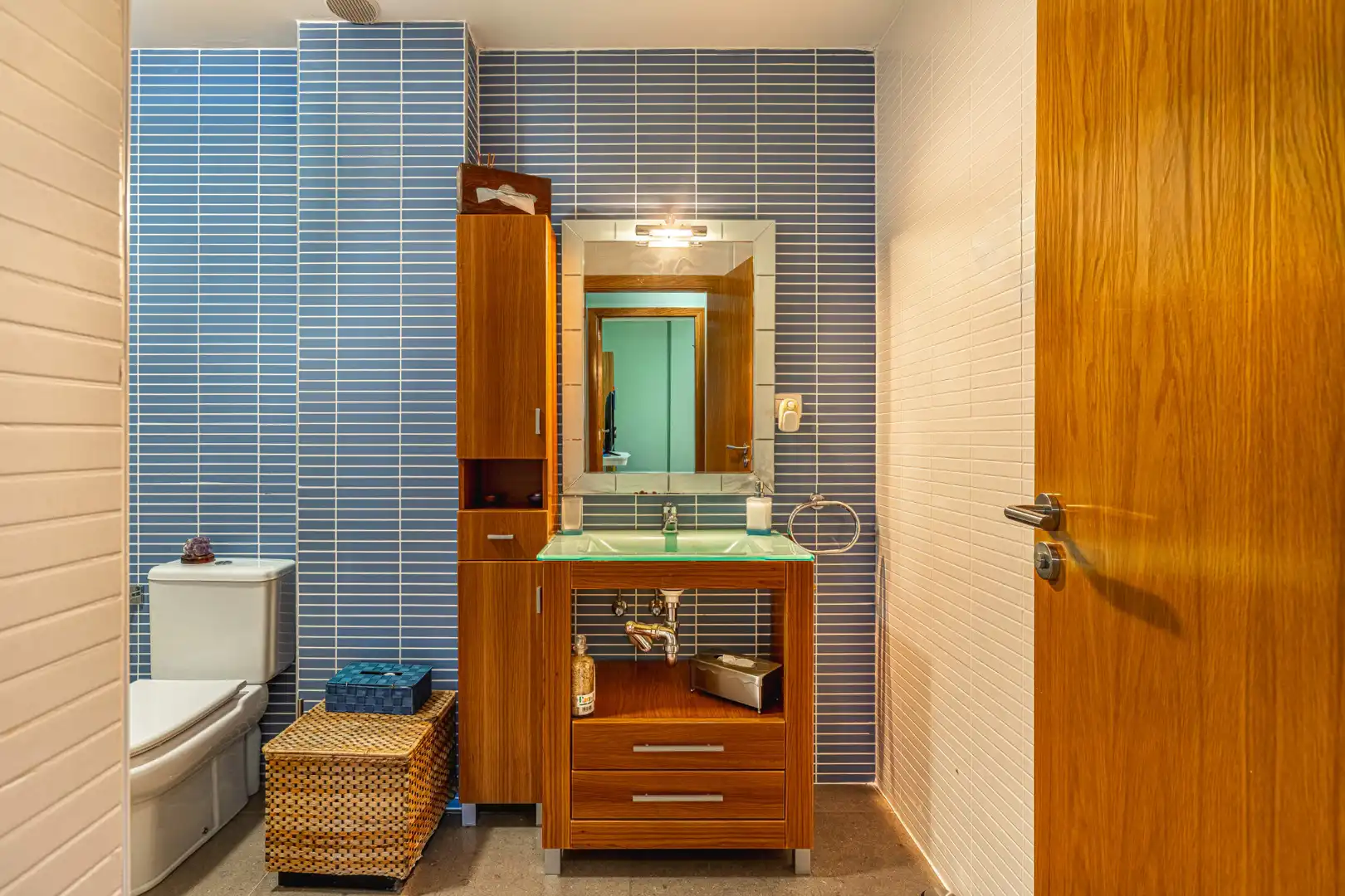 Bathroom of Detached homes for sale in Los Realejos  with Parquet flooring, Terrace and Storage room