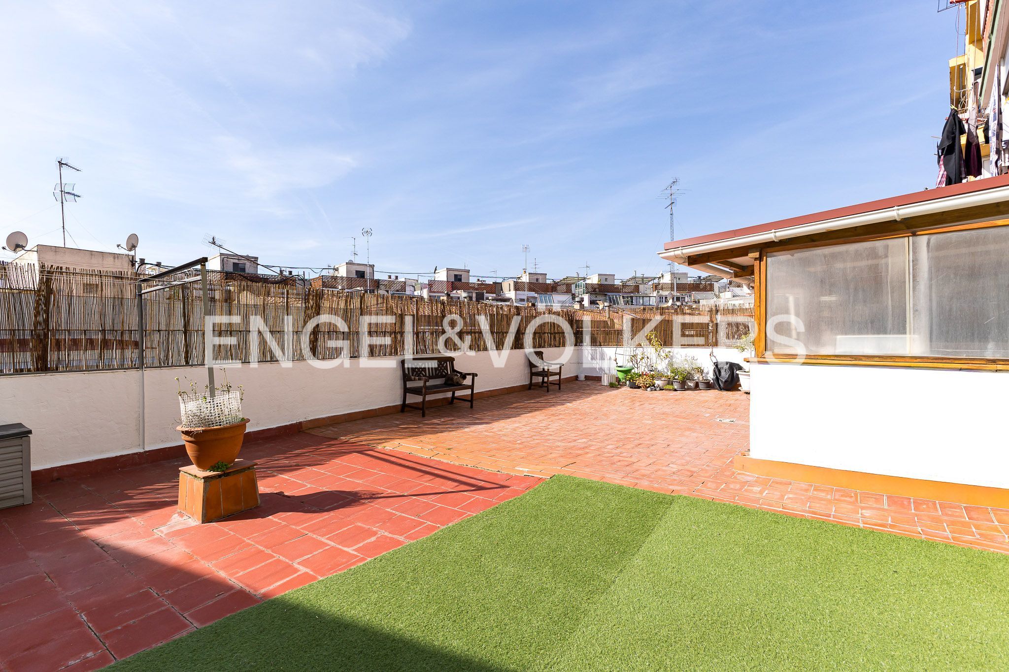 Terrace of Flat for sale in Mataró  with Air Conditioner, Heating and Terrace