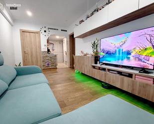 Sala d'estar de Pis en venda en  Valencia Capital amb Aire condicionat i Terrassa