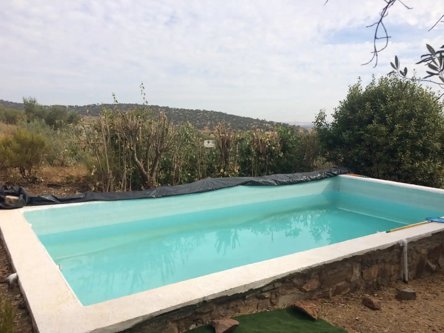 Piscina de Finca rústica en venta en Olivenza con Amueblado