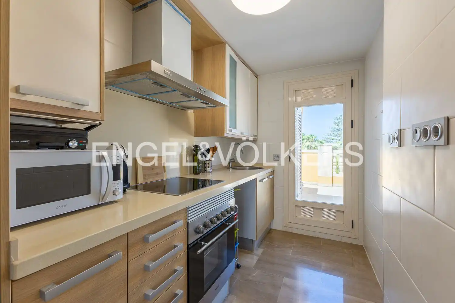 Kitchen of Duplexes for rent in Dénia  with Air Conditioner, Heating and Swimming Pool