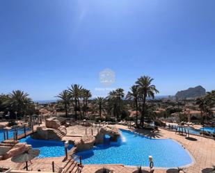 Swimming pool of Apartment for sale in Calpe / Calp