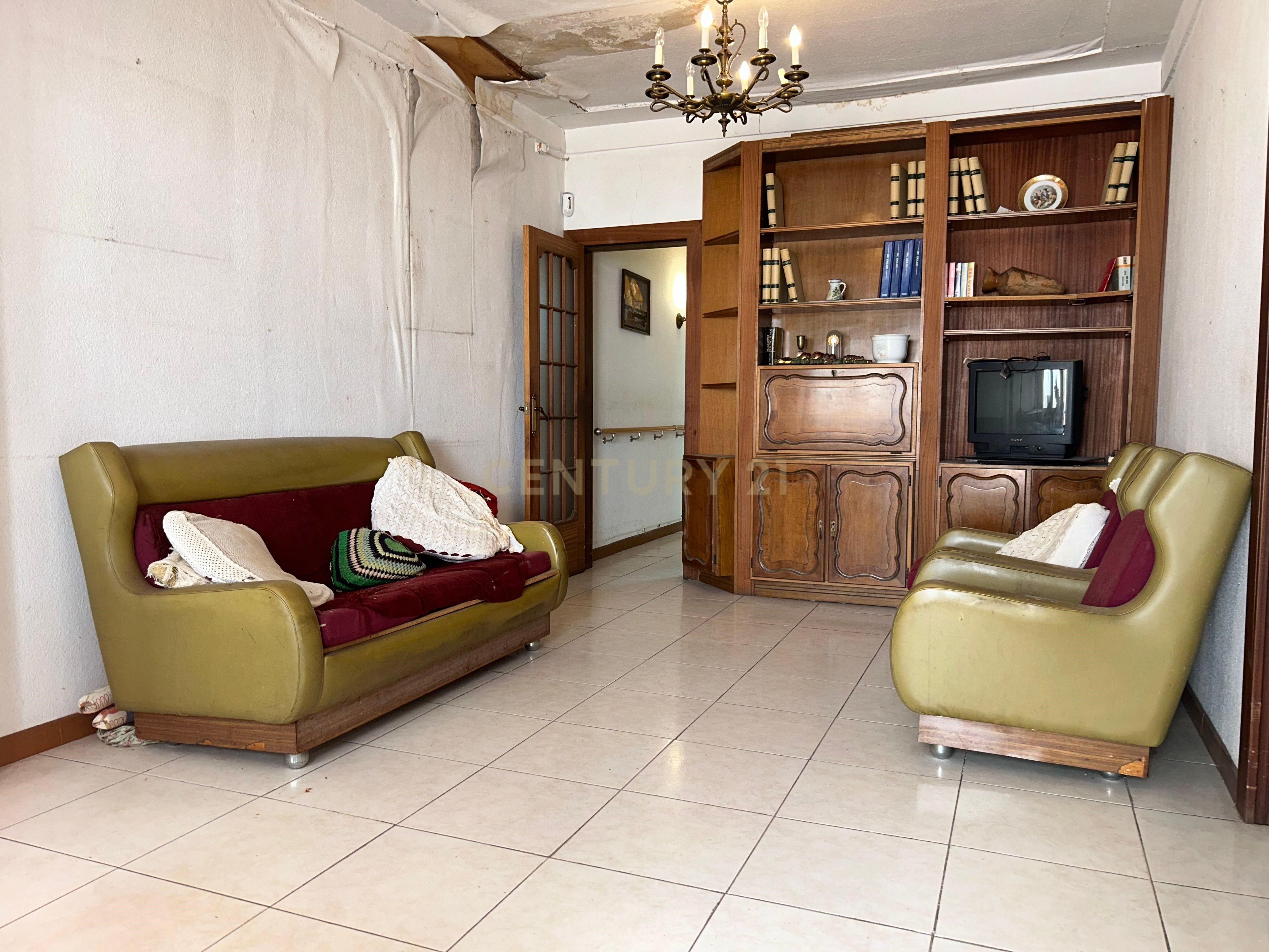 Sala de estar de Casa o chalet en venta en  Barcelona Capital con Terraza