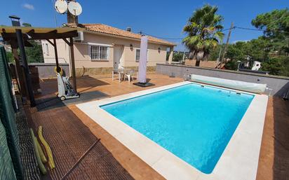 Swimming pool of House or chalet for sale in Lloret de Mar  with Air Conditioner, Terrace and Swimming Pool