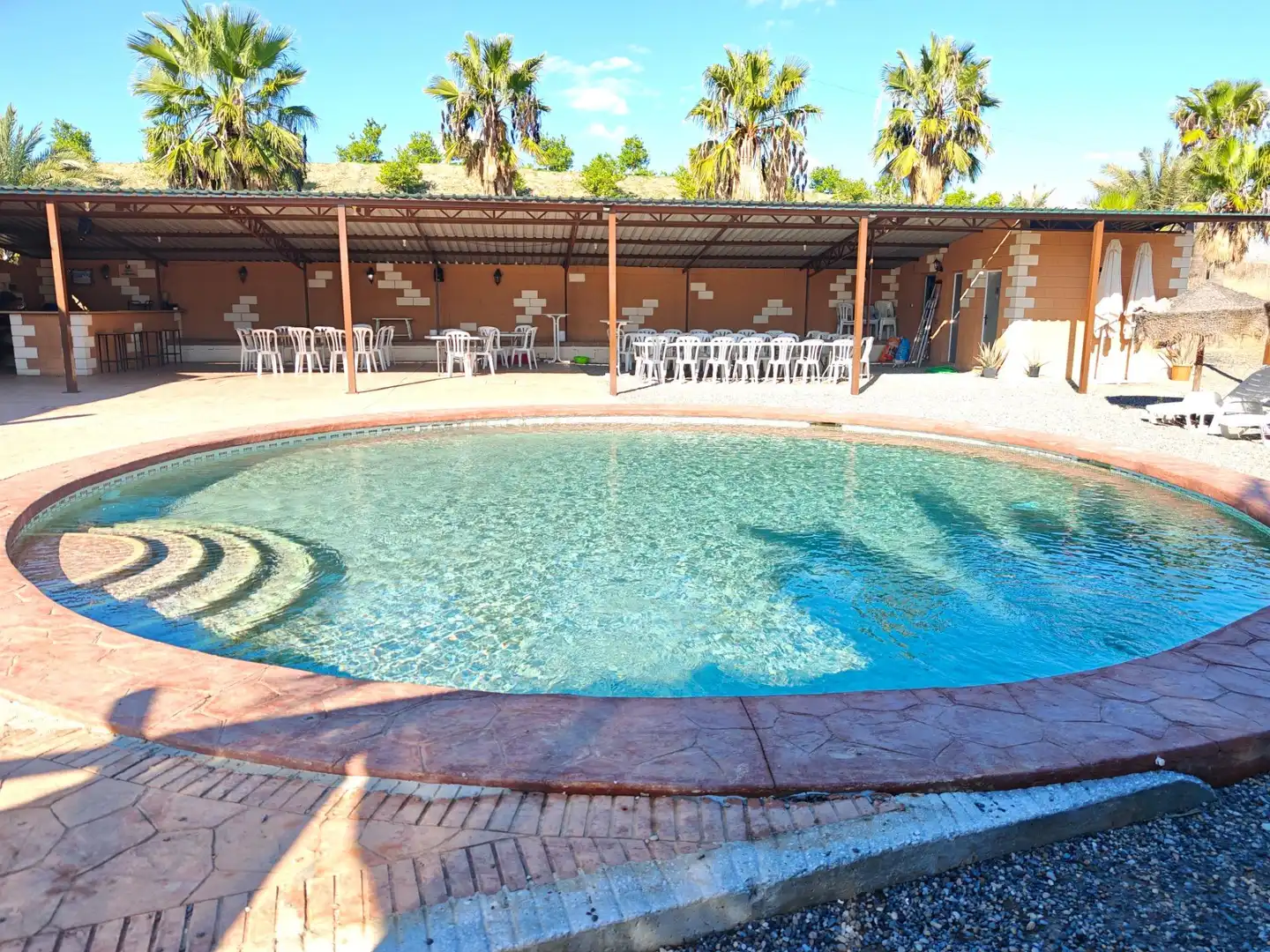 Piscina de Finca rústica en venta en Cártama con Aire acondicionado, Calefacción y Jardín privado
