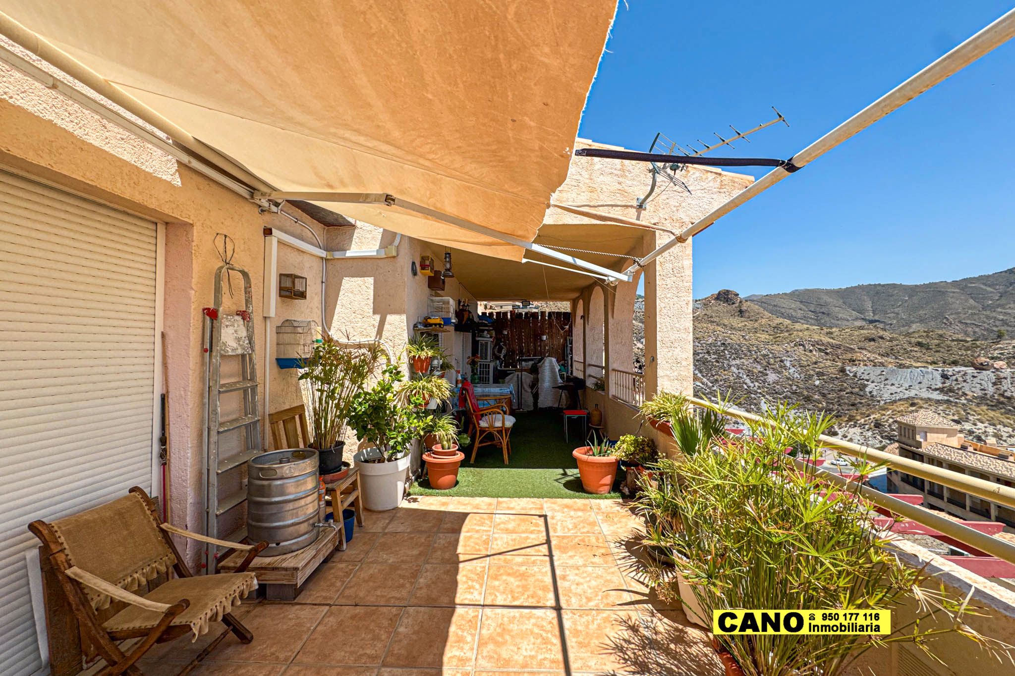 Terrace of Flat for sale in Vícar  with Air Conditioner, Heating and Terrace
