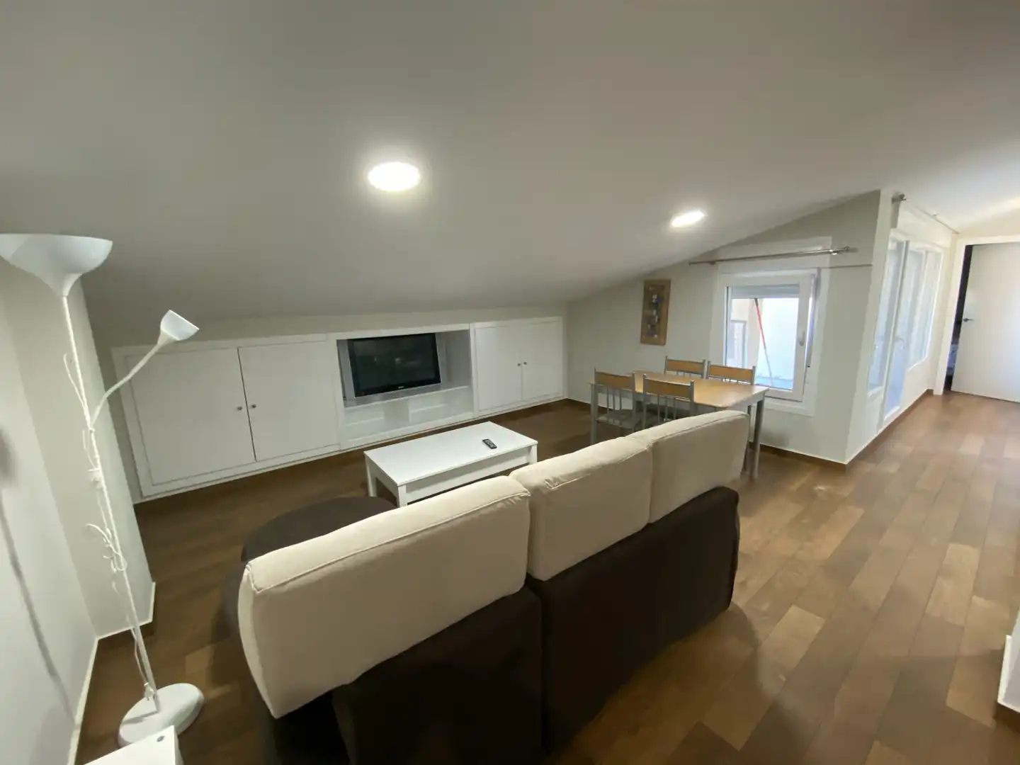 Sala de estar de Ático de alquiler en Mérida con Aire acondicionado, Calefacción y Terraza