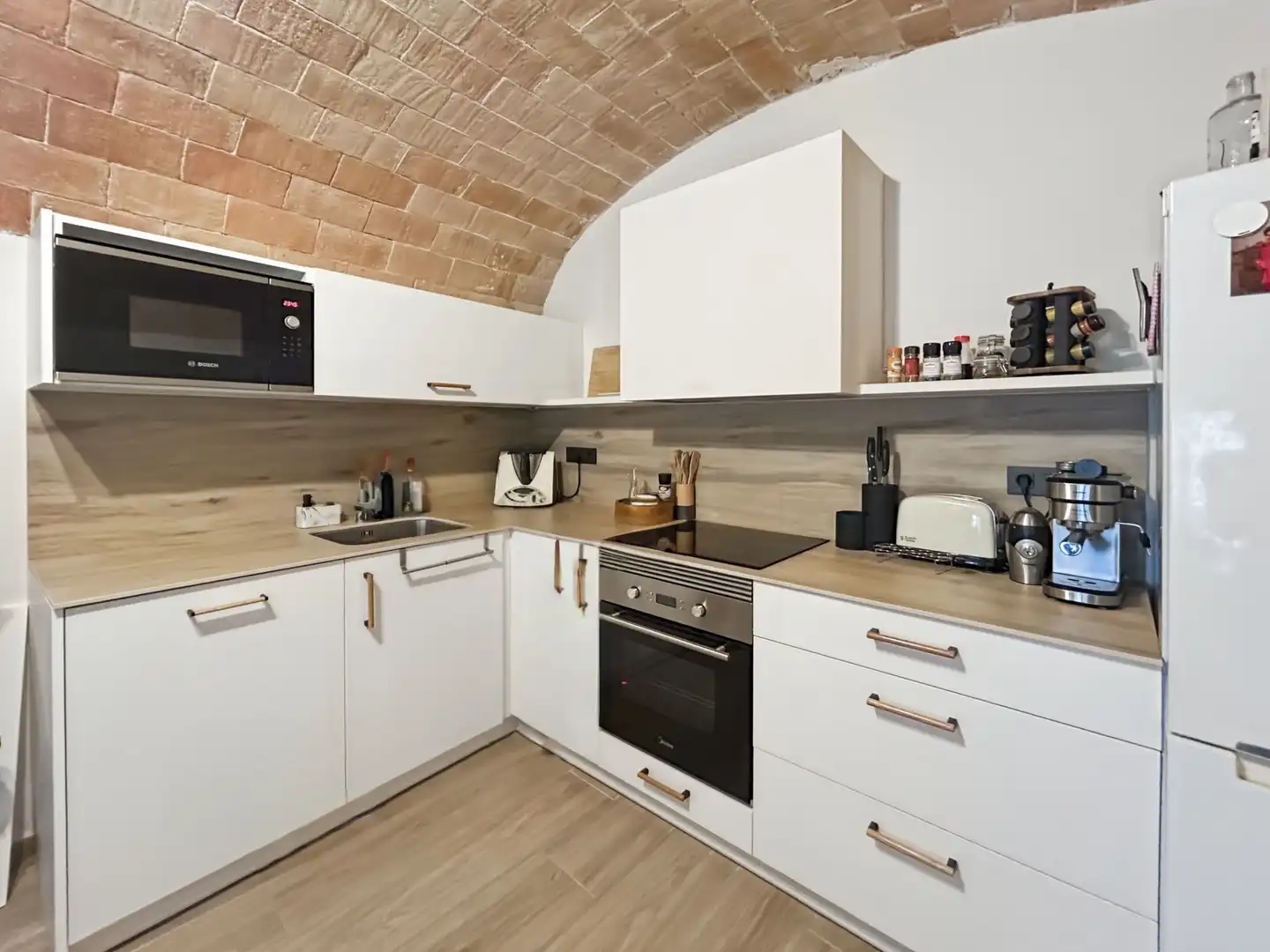 Cuina de Dúplex en venda en L'Armentera amb Aire condicionat, Calefacció i Terrassa