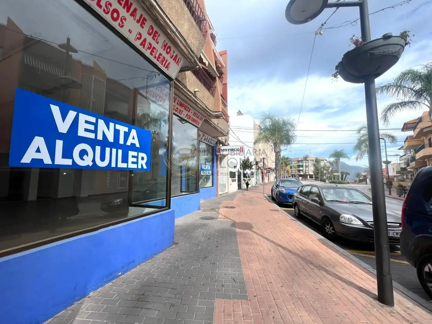 Vista exterior de Local en venta en La Nucia