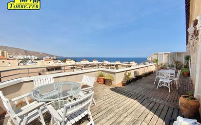 Terrace of Attic for sale in Roquetas de Mar  with Air Conditioner, Private garden and Terrace