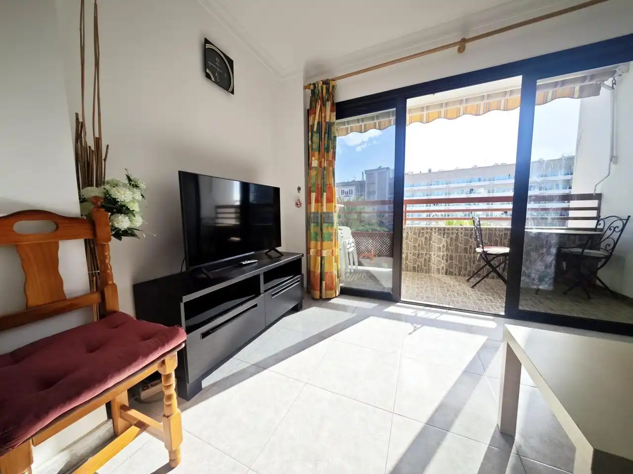 Wohnzimmer von Wohnungen zur Miete in San Bartolomé de Tirajana mit Terrasse, Schwimmbad und Möbliert