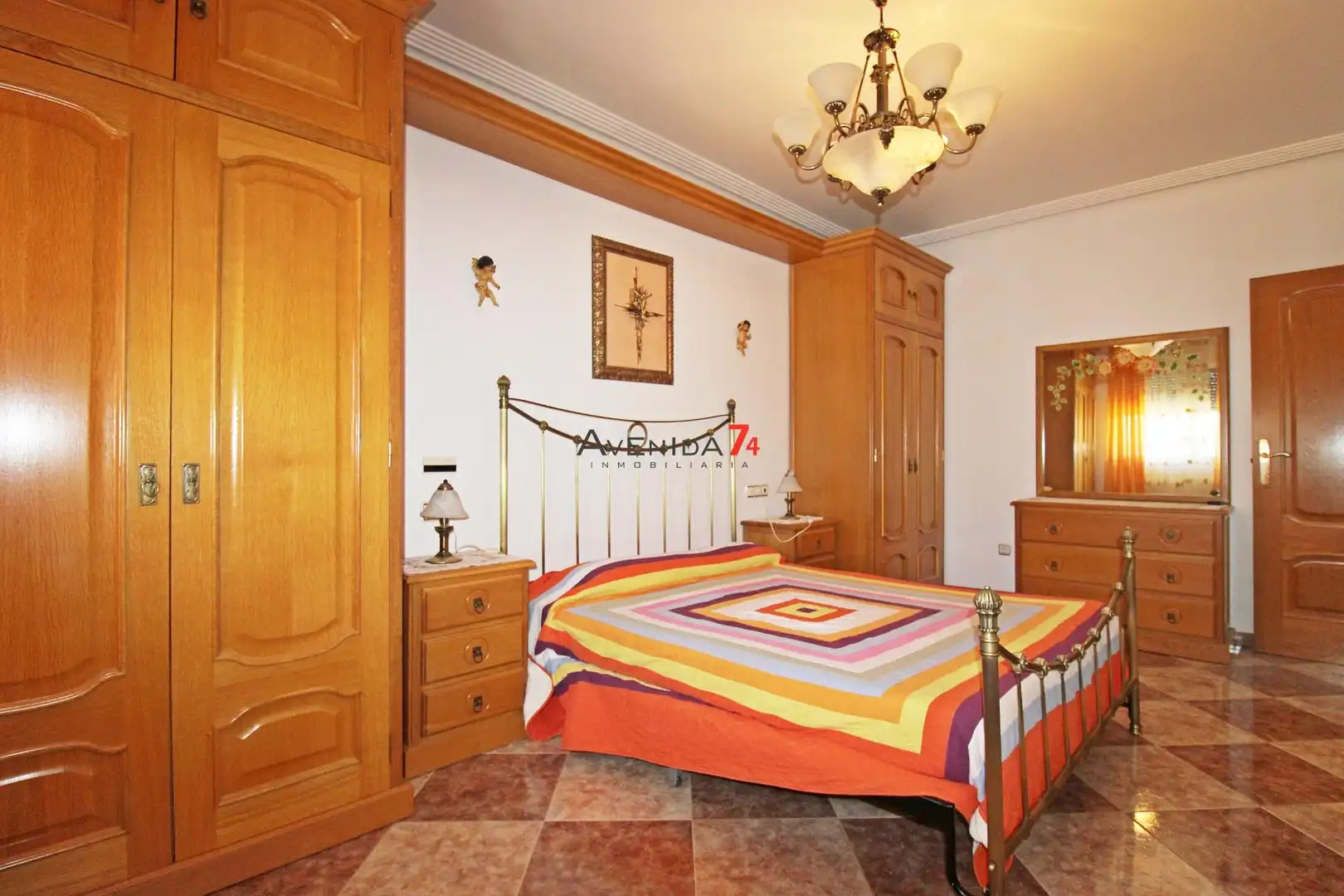 Dormitori de Casa o xalet en venda en Lorca amb Aire condicionat, Calefacció i Jardí privat