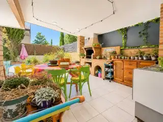 Terraza de Casa o chalet en venta en Rivas-Vaciamadrid con Aire acondicionado, Calefacción y Jardín privado