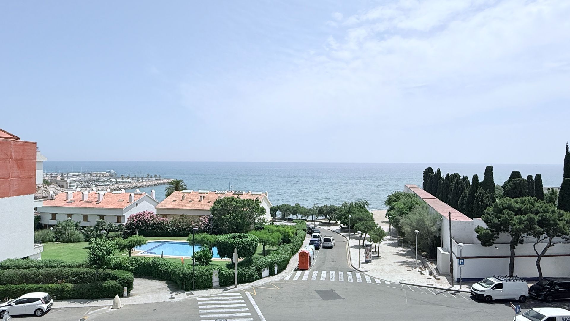 Exterior view of Flat to rent in Sitges  with Air Conditioner, Heating and Terrace