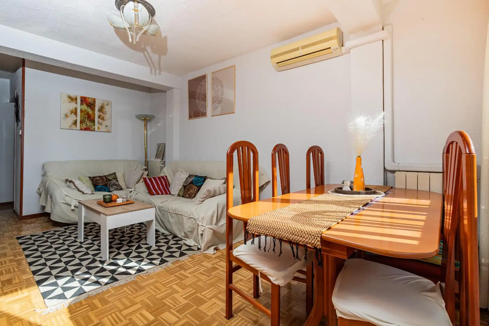 Sala de estar de Piso en venta en Madrid con Aire acondicionado y Calefacción