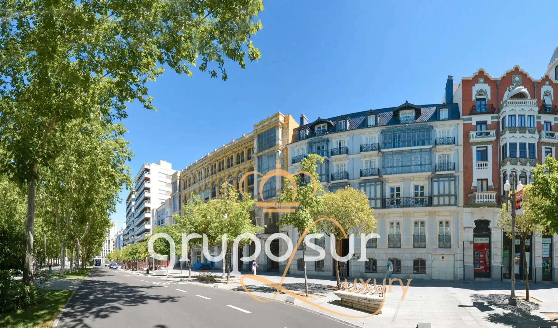Vista exterior de Pis en venda en Valladolid amb Calefacció, Parquet i Terrassa