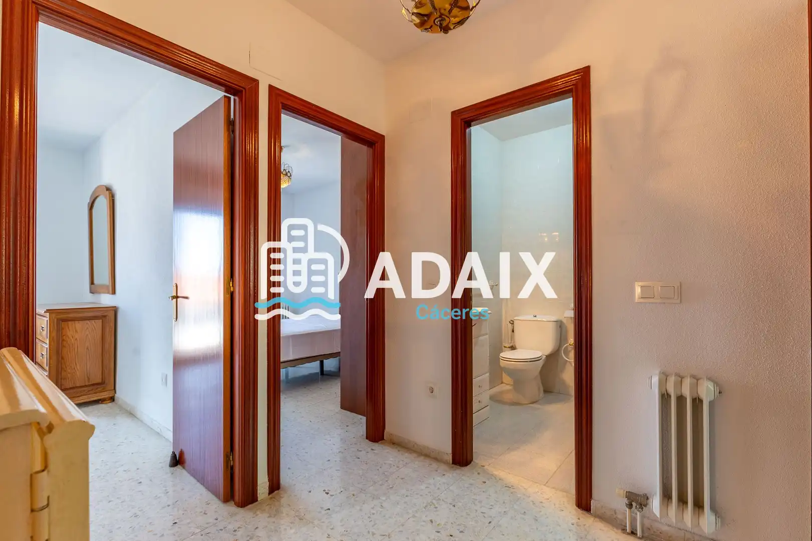 Bedroom of Houses for sale in Cáceres  with Air Conditioner, Heating and Terrace
