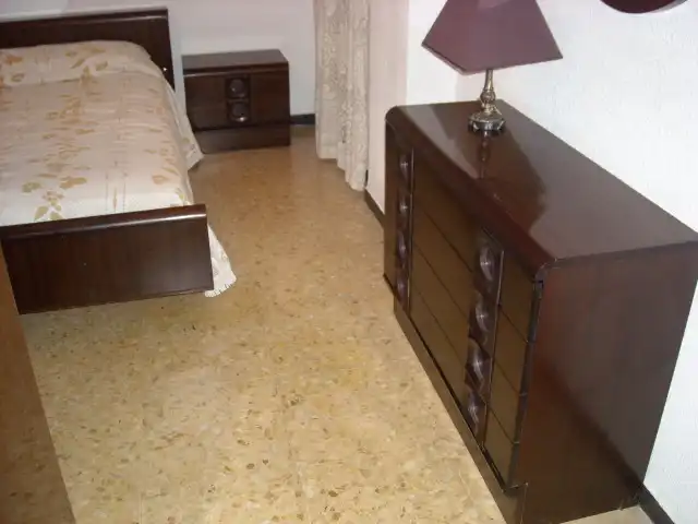 Bedroom of Flat for rent in Zaragoza  with Heating, Parquet flooring and Furnished