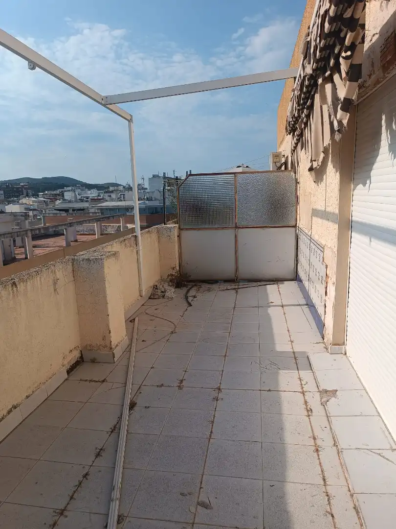 Terrassa de Àtic en venda en Gandia amb Parquet, Terrassa i Balcó