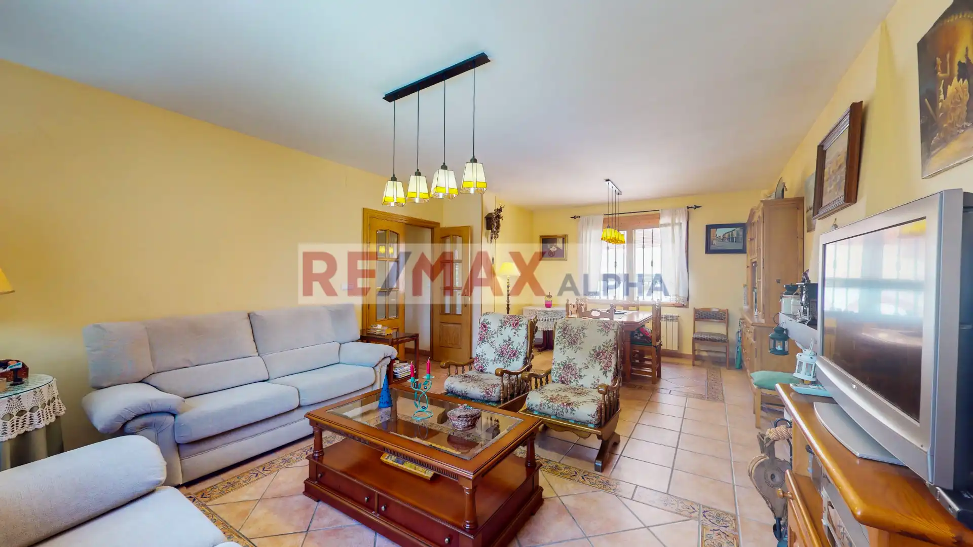Sala de estar de Casa o chalet en venta en Medina del Campo con Calefacción, Jardín privado y Terraza