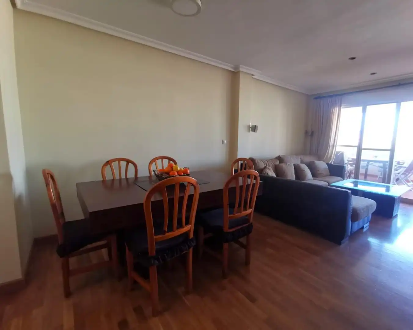 Dining room of Flat for rent in Águilas  with Air Conditioner, Furnished and Community pool