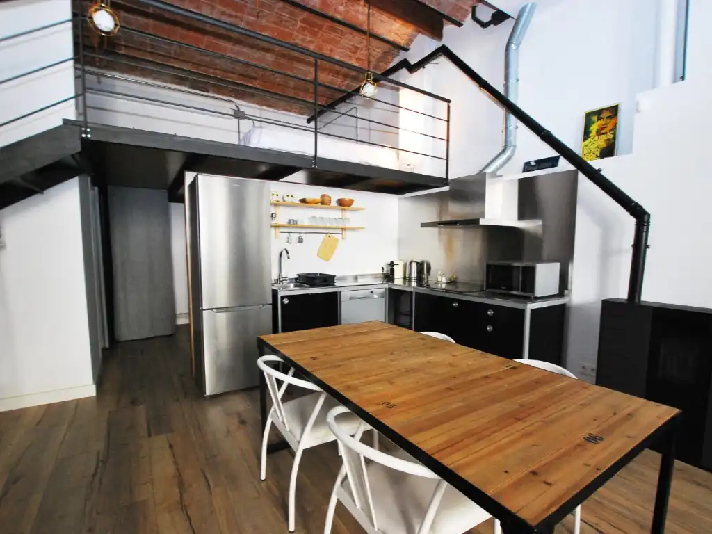 Cocina de Apartamento de alquiler en Premià de Mar