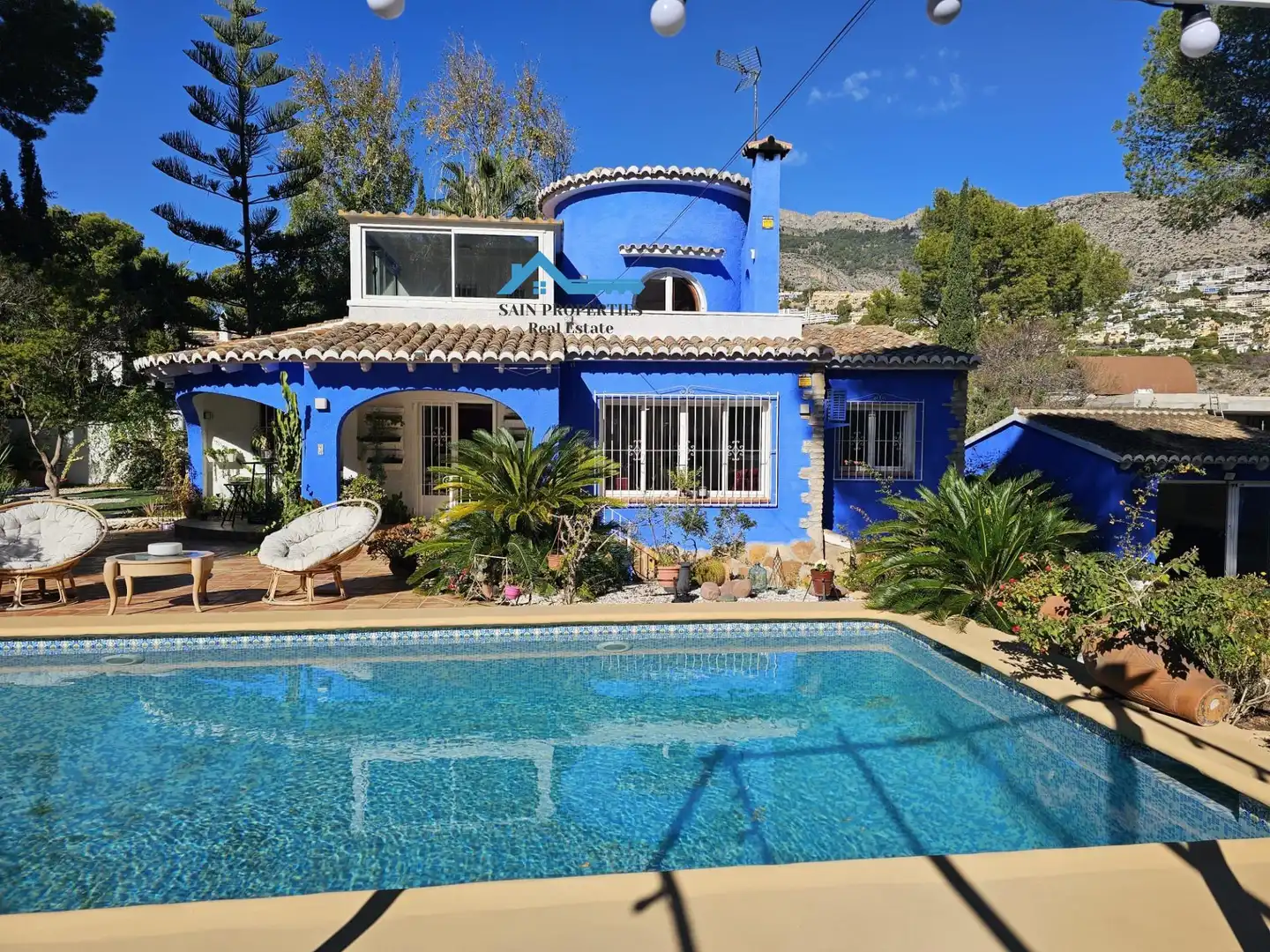 Vista exterior de Casa o chalet en venta en Altea con Aire acondicionado, Calefacción y Jardín privado