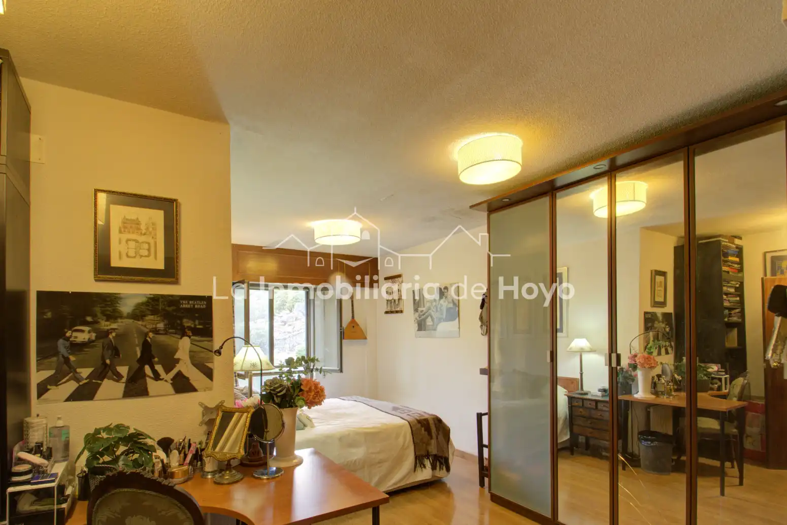 Schlafzimmer von Wohnung zum Verkauf in Hoyo de Manzanares mit Heizung, Privatgarten und Abstellraum