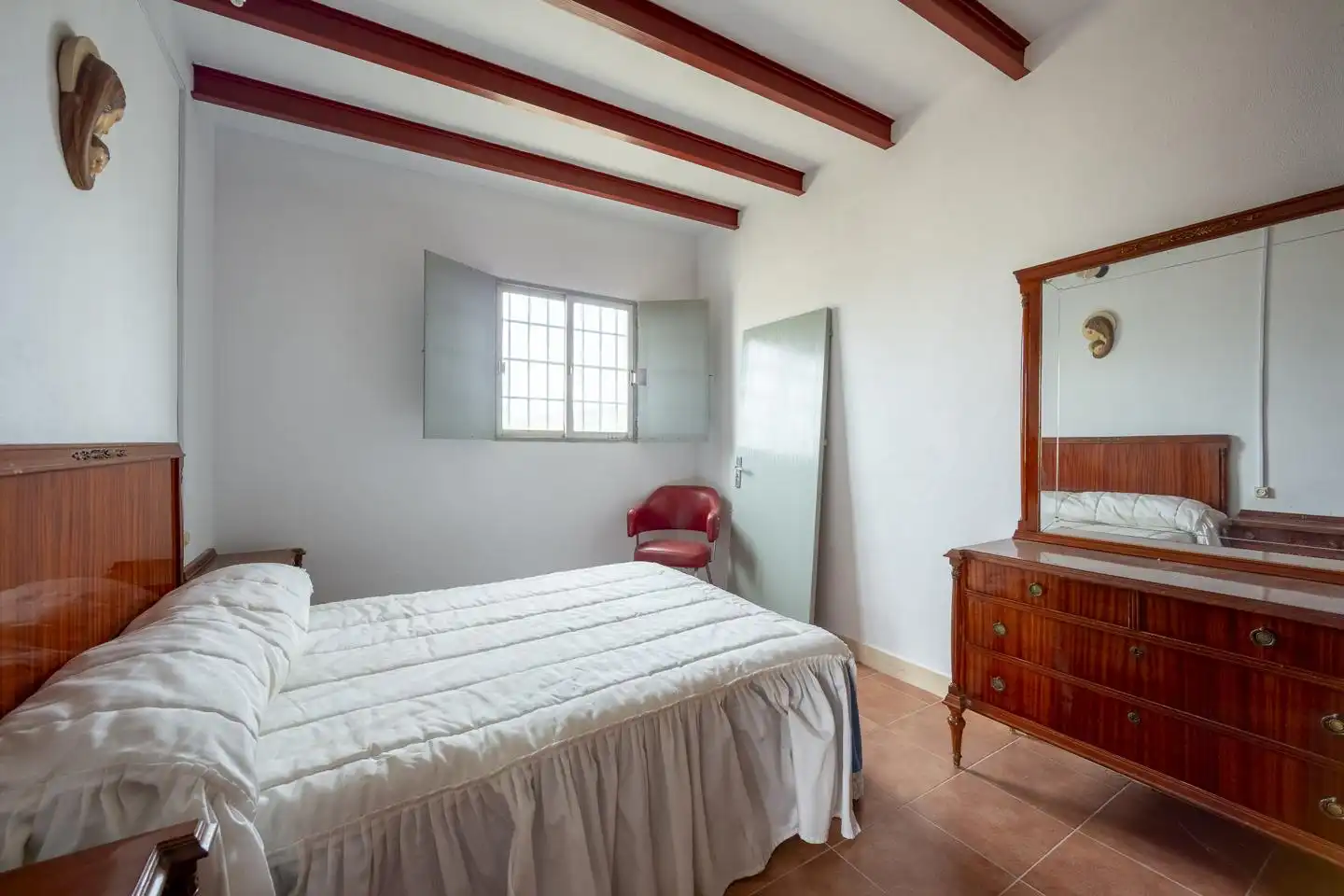 Habitación de Finca rústica en venta en Turrillas con Jardín privado, Terraza y Trastero