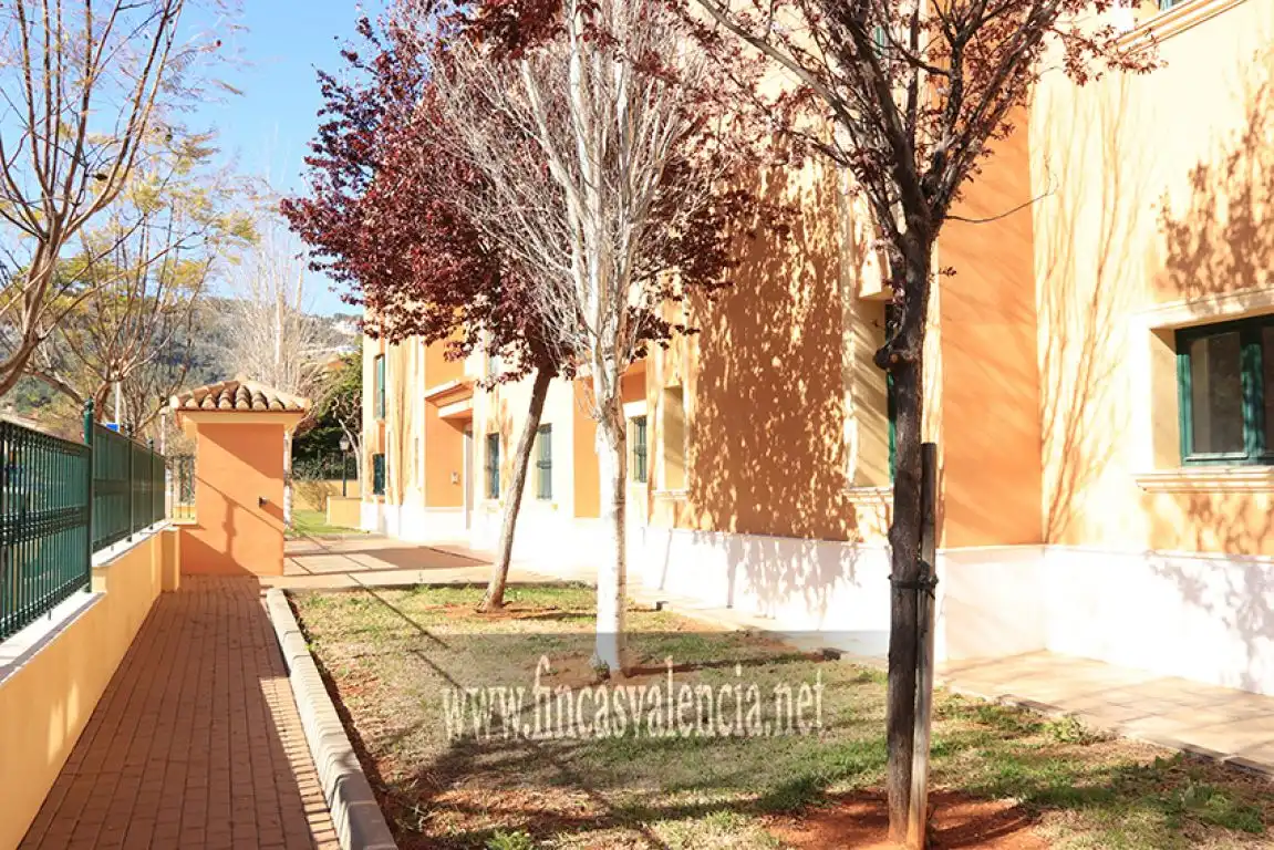 Vista exterior de Apartamento de alquiler en Jávea / Xàbia con Aire acondicionado, Jardín privado y Terraza