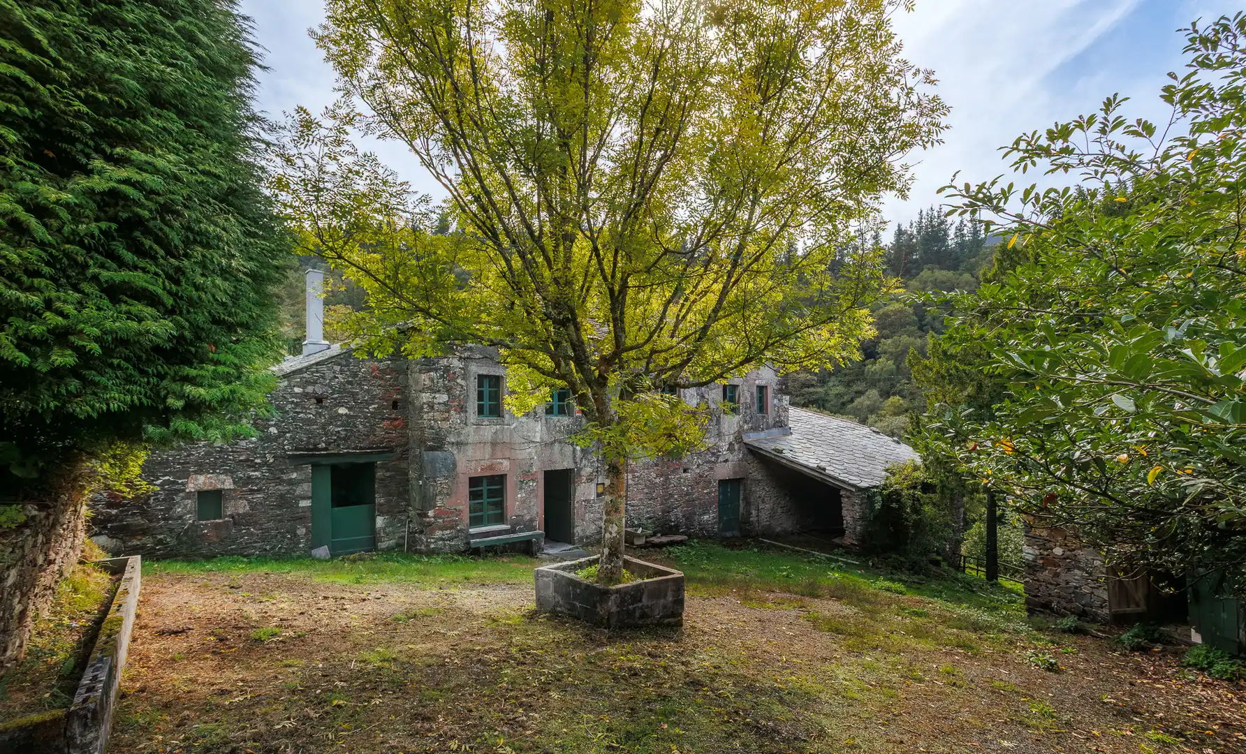 Vista exterior de Finca rústica en venta en Ourol con Amueblado