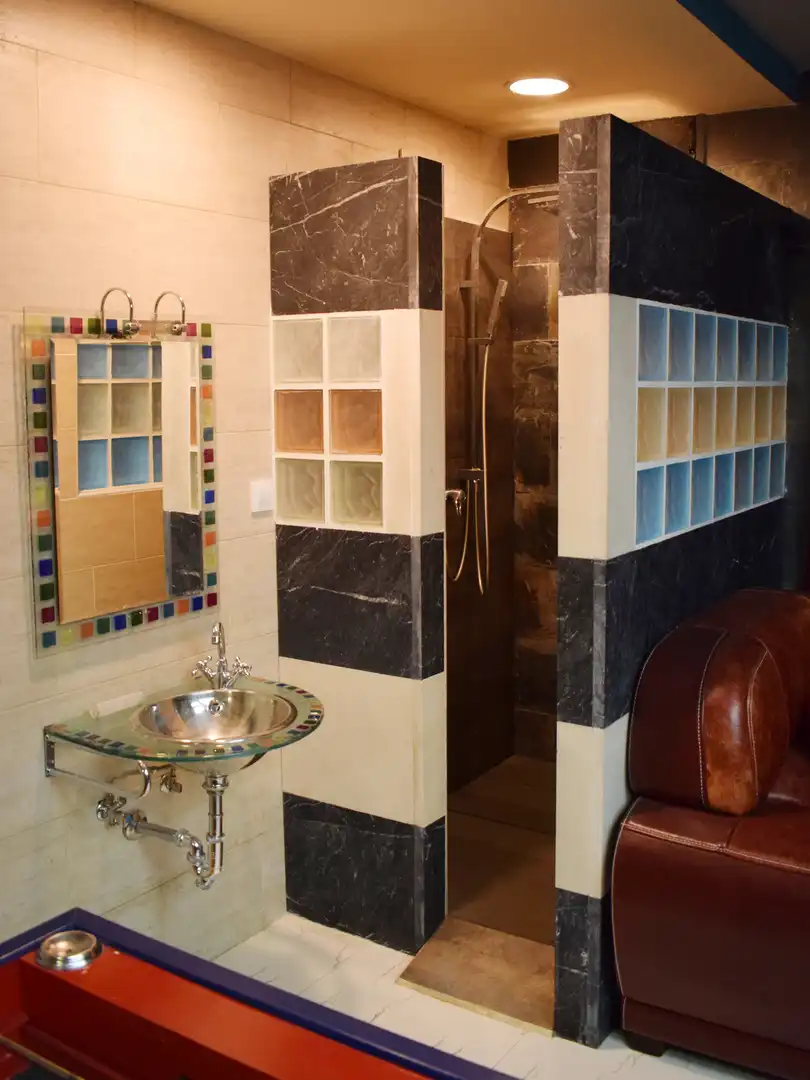 Baño de Casa adosada en venta en Lardero con Aire acondicionado, Calefacción y Terraza
