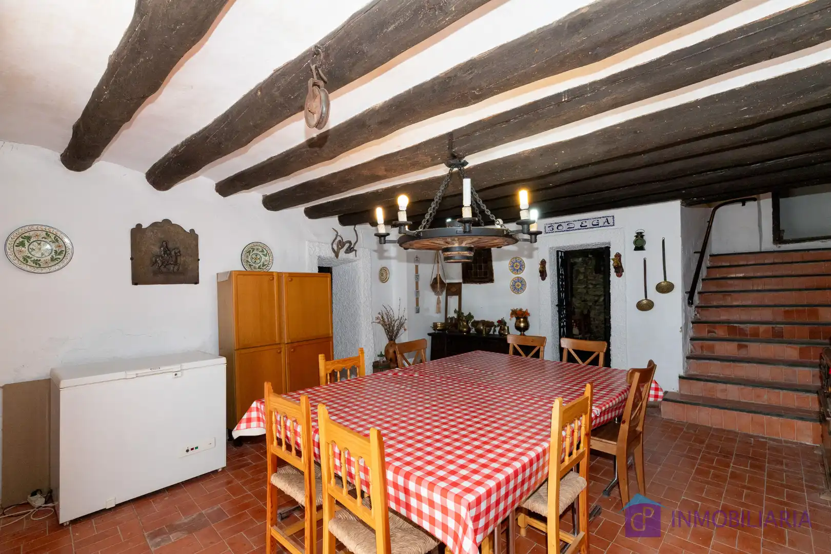 Dining room of Flat for sale in Ateca  with Private garden, Parquet flooring and Terrace