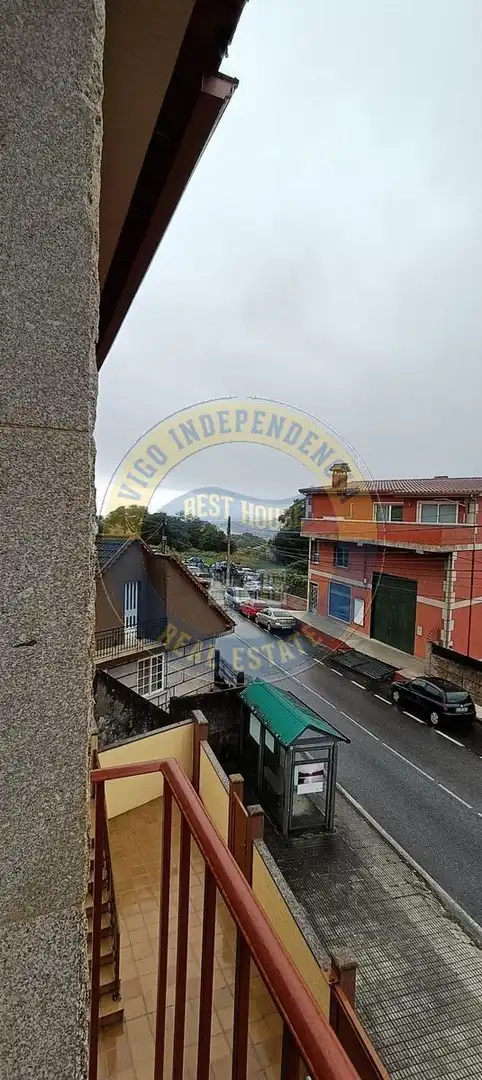 Vista exterior de Casa adosada en venta en Moaña