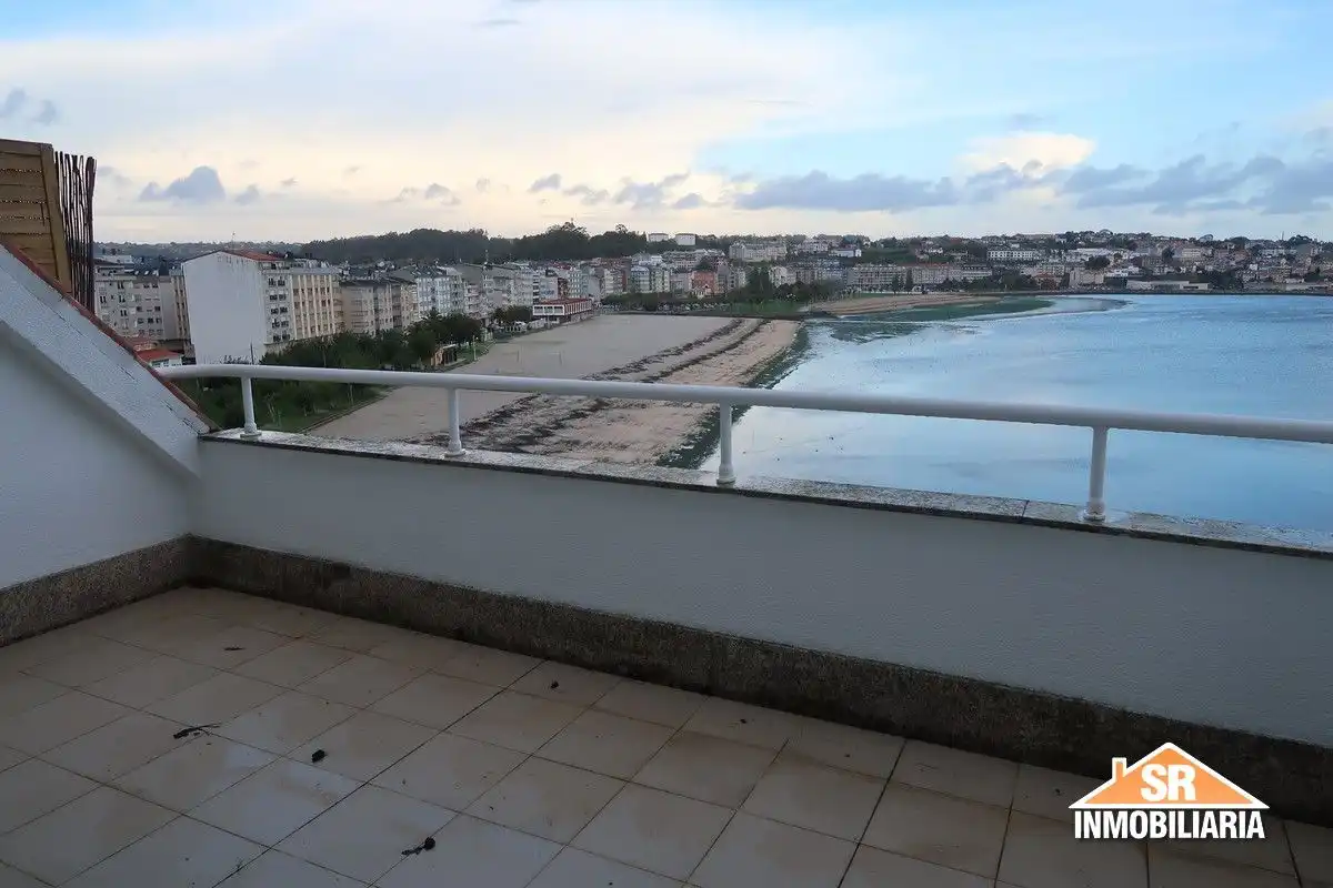 Terraza de Casa adosada de alquiler en Sada (A Coruña) con Calefacción, Parquet y Terraza