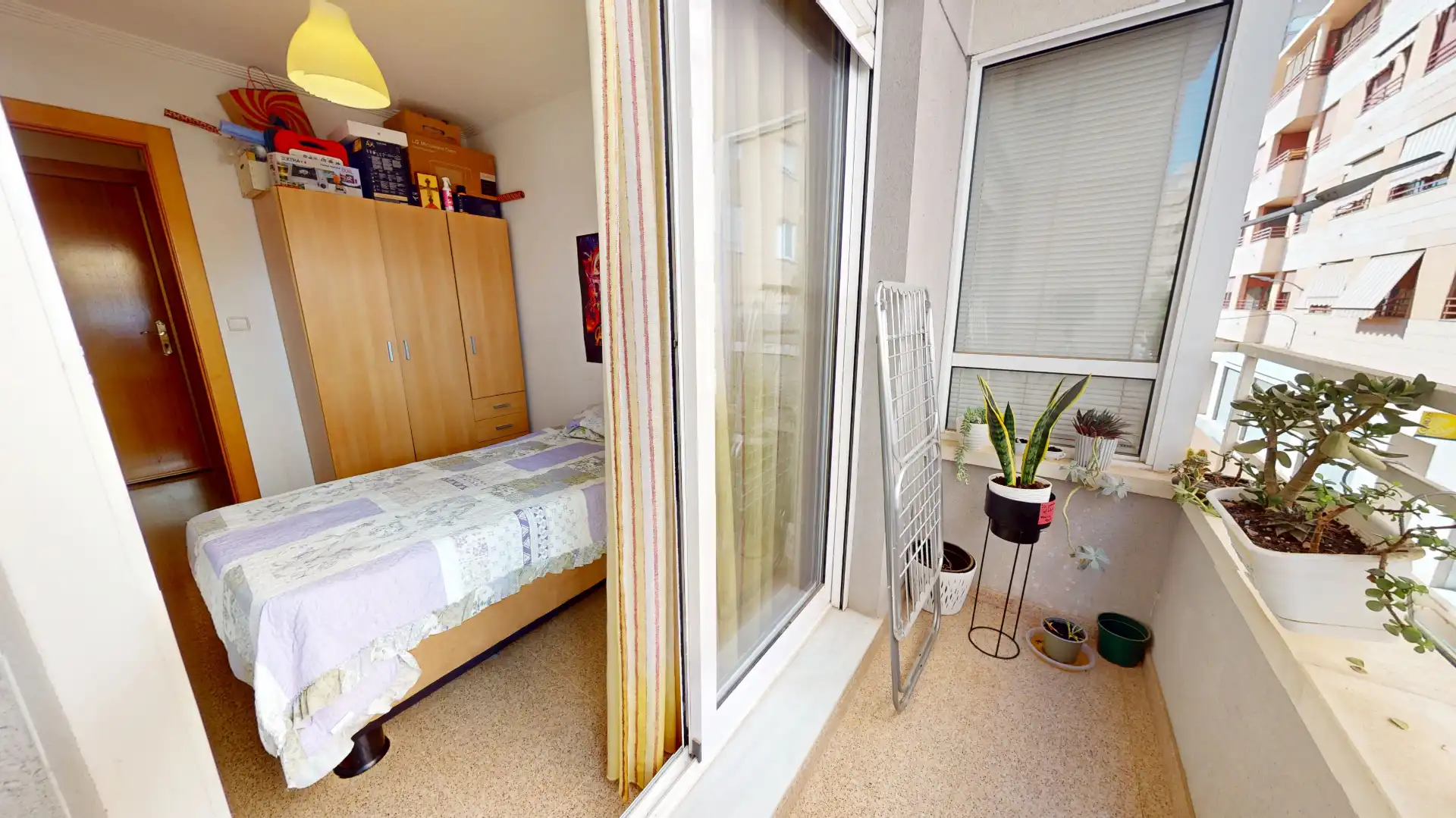 Bedroom of Flat for sale in Elda  with Terrace and Storage room