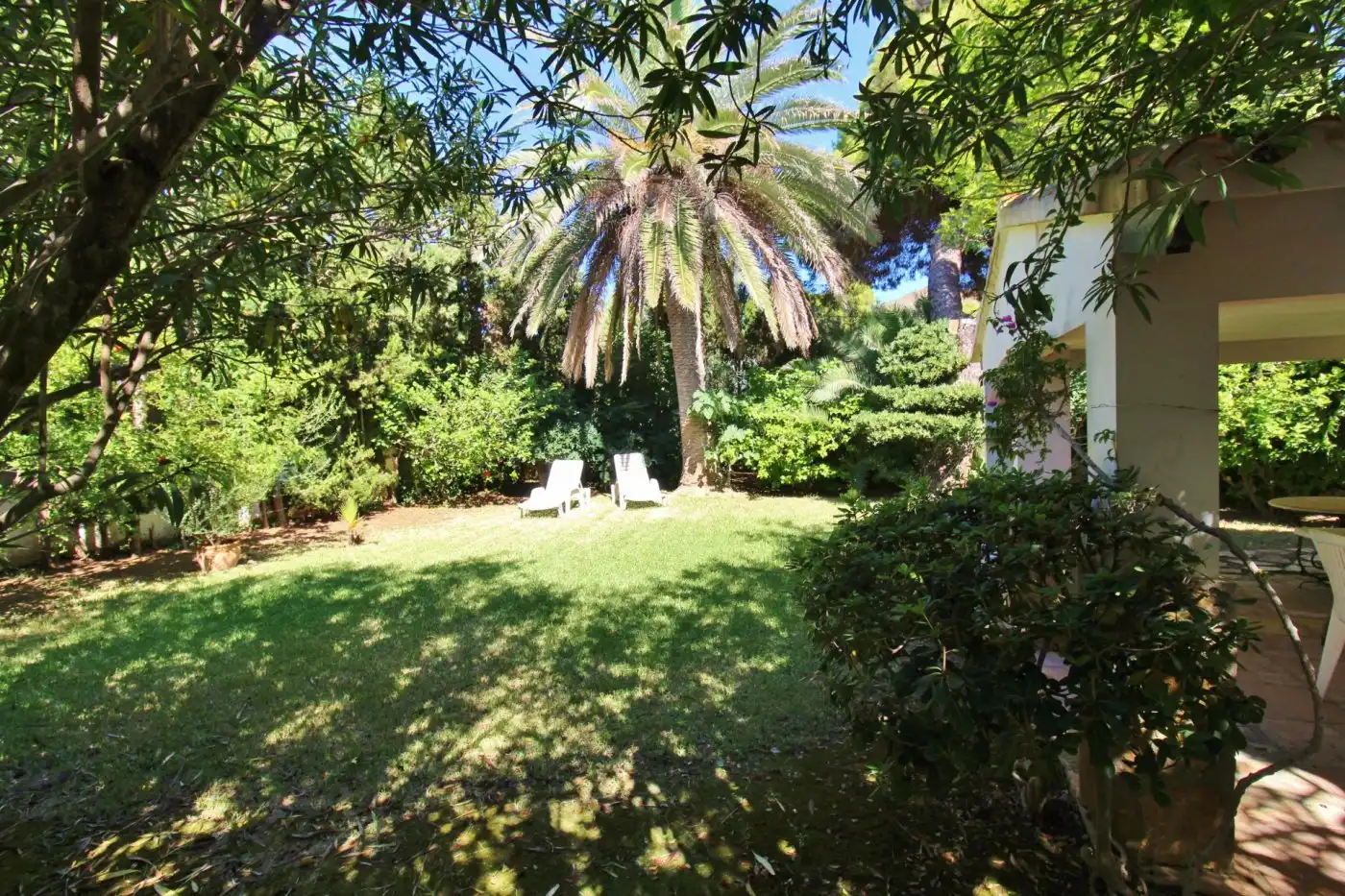 Jardín de Casa o chalet en venta en Moraira con Aire acondicionado, Calefacción y Jardín privado